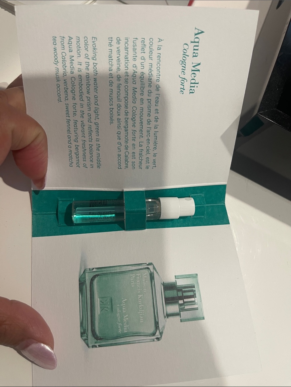 Maison Francis Kurkdjian 5 piece parfume Sample Set NEW - Picture 3 of 7